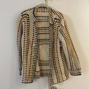 Bode crochet shirt/jacket